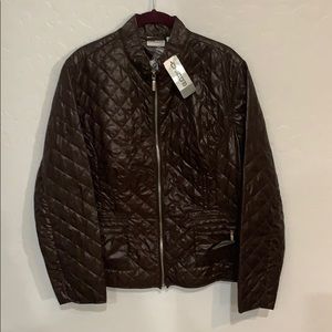 Chico’s NEW black coffee jacket -Tokyo flare